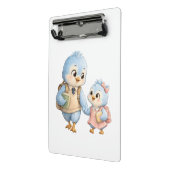 Zoete Vogelbroers en -zusters Mini Klembord (Angled2)