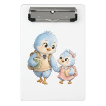 Zoete Vogelbroers en -zusters Mini Klembord