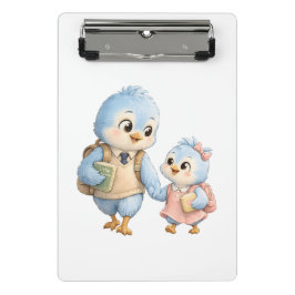 Zoete Vogelbroers en -zusters Mini Klembord