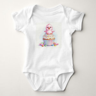 Zoete vogels. Aardbeiencupcake van Natasha Us Romper