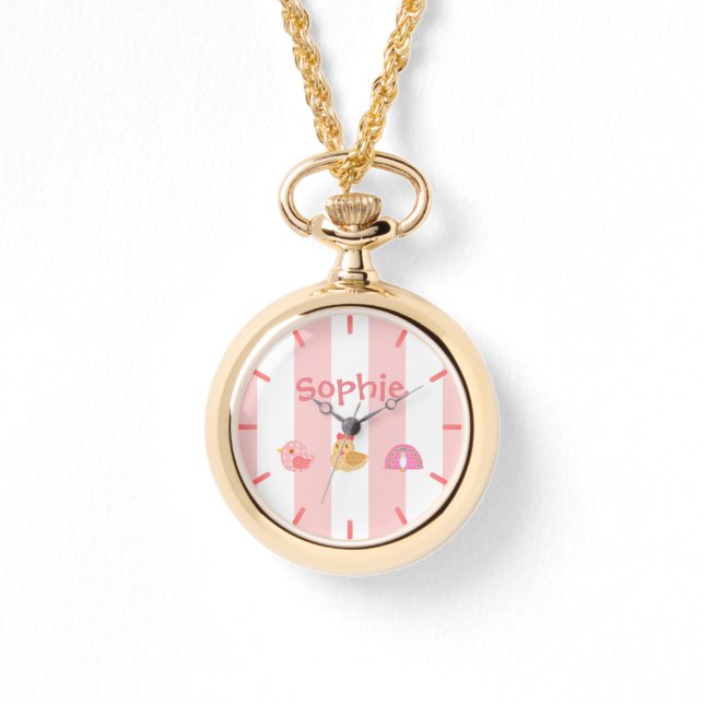 Zoete vogels horloge (Voorkant)