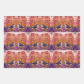 Zoete vogels inpakpapier vel (Voorkant)