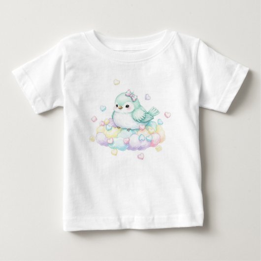 Zoete vogels. Mint Marshmallow beroemd gemaakt doo (Voorkant)