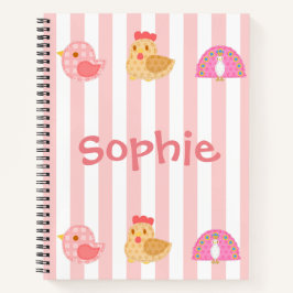 Zoete vogels notitieboek