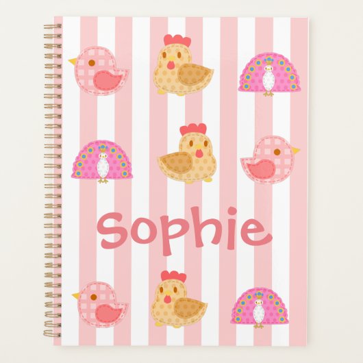 Zoete vogels planner (Voorkant)