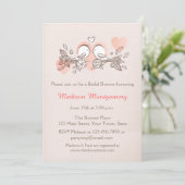 Zoete vogels, Vrijgezellenfeest Kaart (Staand voorkant)