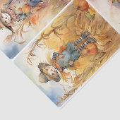 Zoete vogelverschrikkers tissuepapier (Detail)