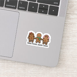 Zoete Vrienden Zoeter Seizoen Peperkoek Sticker