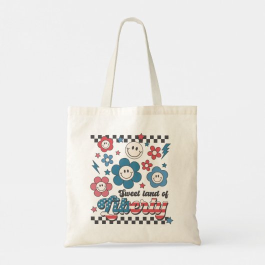 Zoete Vrijheidsgrond Tote Bag (Achterkant)