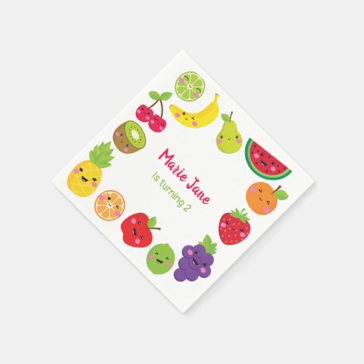 zoete vrucht servet (Hoek)