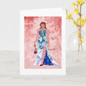 Zoete wandeling  LeeMarie's creatieve ontwerp Kaart (Gele Bloem)