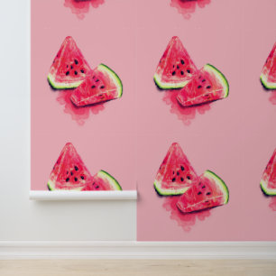 Zoete Watermeloen Grappig Behang