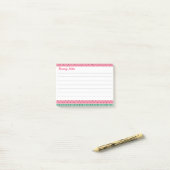 Zoete Watermeloen Post-it® Notes (Op bureau)