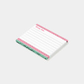 Zoete Watermeloen Post-it® Notes (Schuin)