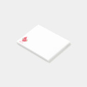 Zoete Watermeloen Sticky Notes - Aangepaste tekst (Schuin)