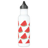 Zoete Watermeloenen Roestvrij staal Waterfles Waterfles (Links)