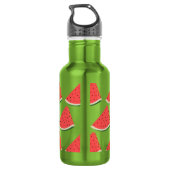 Zoete Watermeloenen RVS Waterfles (Achterkant)