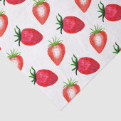 Zoete waterverf aardbeien tissuepapier (Detail)