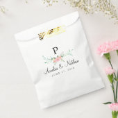 Zoete waterverf bloem zakjes roze (Gezegeld)