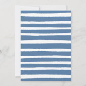 Zoete Waterverf Strandfeest Verjaardag Kaart (Achterkant)