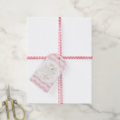 Zoete Welkom Baby Sticker / Label Cadeaulabel (Met Touw)