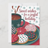 Zoete wensen - Kerst Kaart (Voorkant)