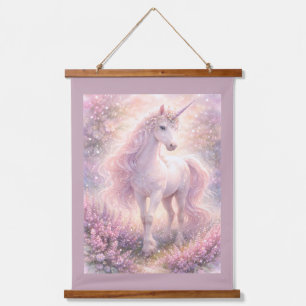 Zoete Whimsical pastel Eenhoorn Hangend Wandkleed