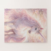 Zoete Whimsical pastel Eenhoorn Legpuzzel (Horizontaal)