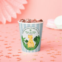 Zoete Wilde Giraffe Tweeling Safari Jungle 1e Verj