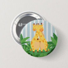 Zoete Wilde Giraffe Tweeling Safari Jungle Dubbele