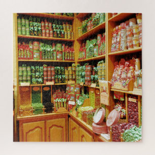 Zoete winkel in Pezenas France 20 x 20 x 676 stuks Legpuzzel