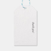 Zoete Winter Alpaca, op maat gemaakt Cadeaulabel (Achterkant)