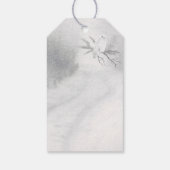 Zoete Winter Uil Kerstmis gepersonaliseerd Cadeaulabel (Achterkant)