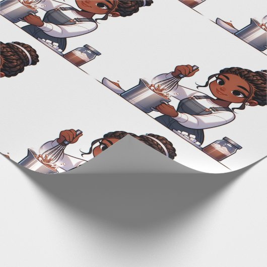 Zoete Winter Warmte- Kerst inpakpapier (Hoek)