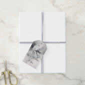 Zoete Winteruil Kerstcadeautags Cadeaulabel (Met Touw)