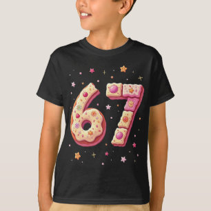 Zoete Wiskunde Donut Breuk Terug naar School 67 T-shirt