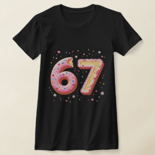 Zoete Wiskunde Donut Breuk Terug naar School 67 T-shirt