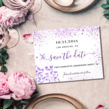 Zoete witte jurk van 16 budget save the date viole