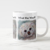 ZOETE WITTE MALTEZER YORKIE MIX GROTE KOFFIEKOP (Rechts)