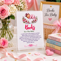 Zoete Wolk En Bloemen Baby Meisje Shower