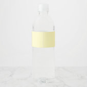 Zoete Woorden voor Gasten van een Landelijke Feest Waterfles Etiket (Achterkant)