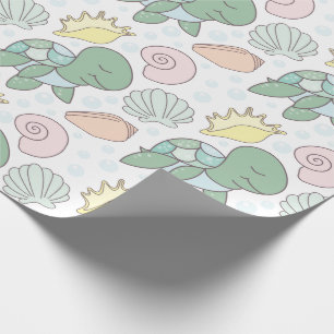 Zoete Zeeen, Baby- en schildpapier Cadeaupapier
