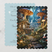 Zoete Zestien Betoverde Bosfeeën Cottage  Kaart (Voorkant / Achterkant)