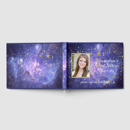 zoete zestien, blauw, goudsterren, melkzucht gastenboek (Volledig)