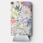 Zoete Zestien bloementuin Seltzer Blikjeskoeler (Achterkant)