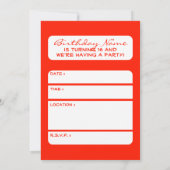 zoete zestien ijsdruppels kaart (Achterkant)