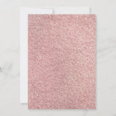 ZOETE ZESTIEN ROZE GLITTER BALLERINA VERJAARDAG KAART (Achterkant)