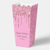 zoete zestien roze sparken die glitsen uitdrijven bedankdoosjes (Achterkant)