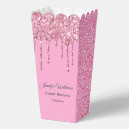 zoete zestien roze sparken die glitsen uitdrijven bedankdoosjes