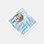 Zoete Zestien Winter Wonderland Diamond Hearts Servet (Hoek)